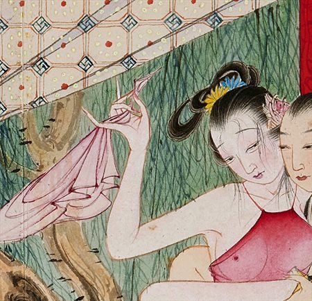 开州区-迫于无奈胡也佛画出《金瓶梅秘戏图》，却因此成名，其绘画价值不可估量